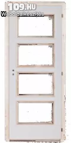 Beltéri lemezelt üvegezhető ajtó