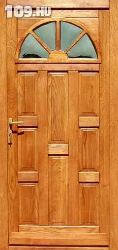 Festett fa bejárati ajtó 100x210