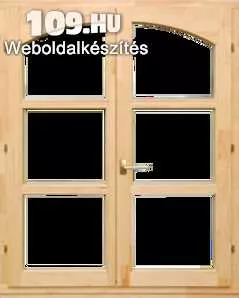 Fa ablakok egyedi méretekben, Kód:3